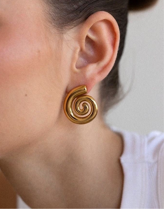 IDA GOLD EARRING