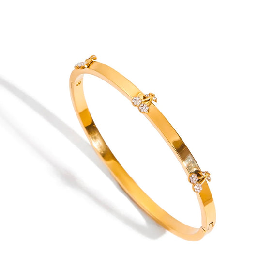 CHERRY BANGLE BRACELET