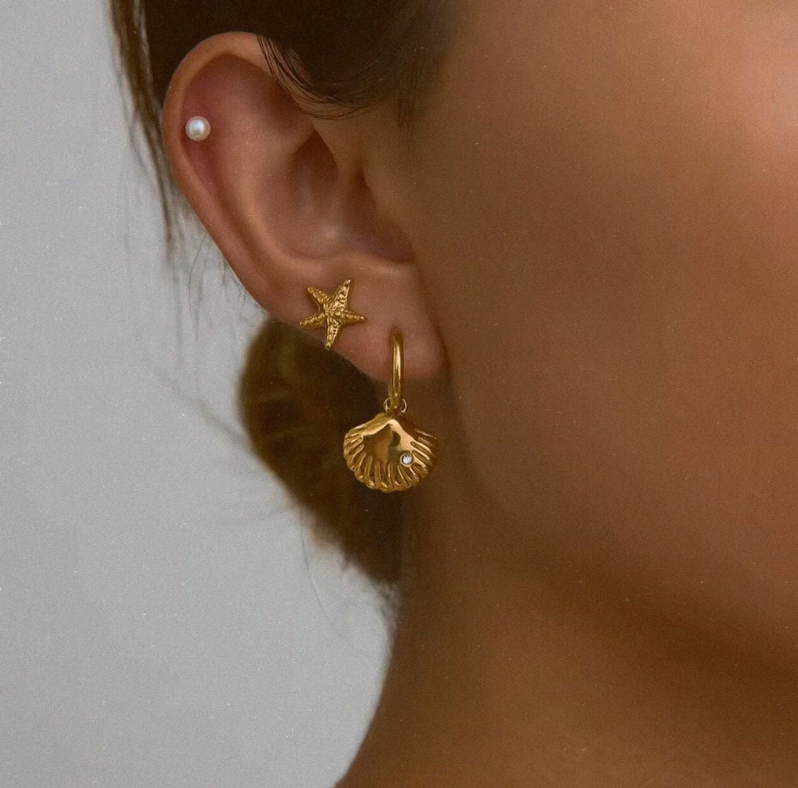 SHORE EARRINGS ( Set of 3 Pairs)