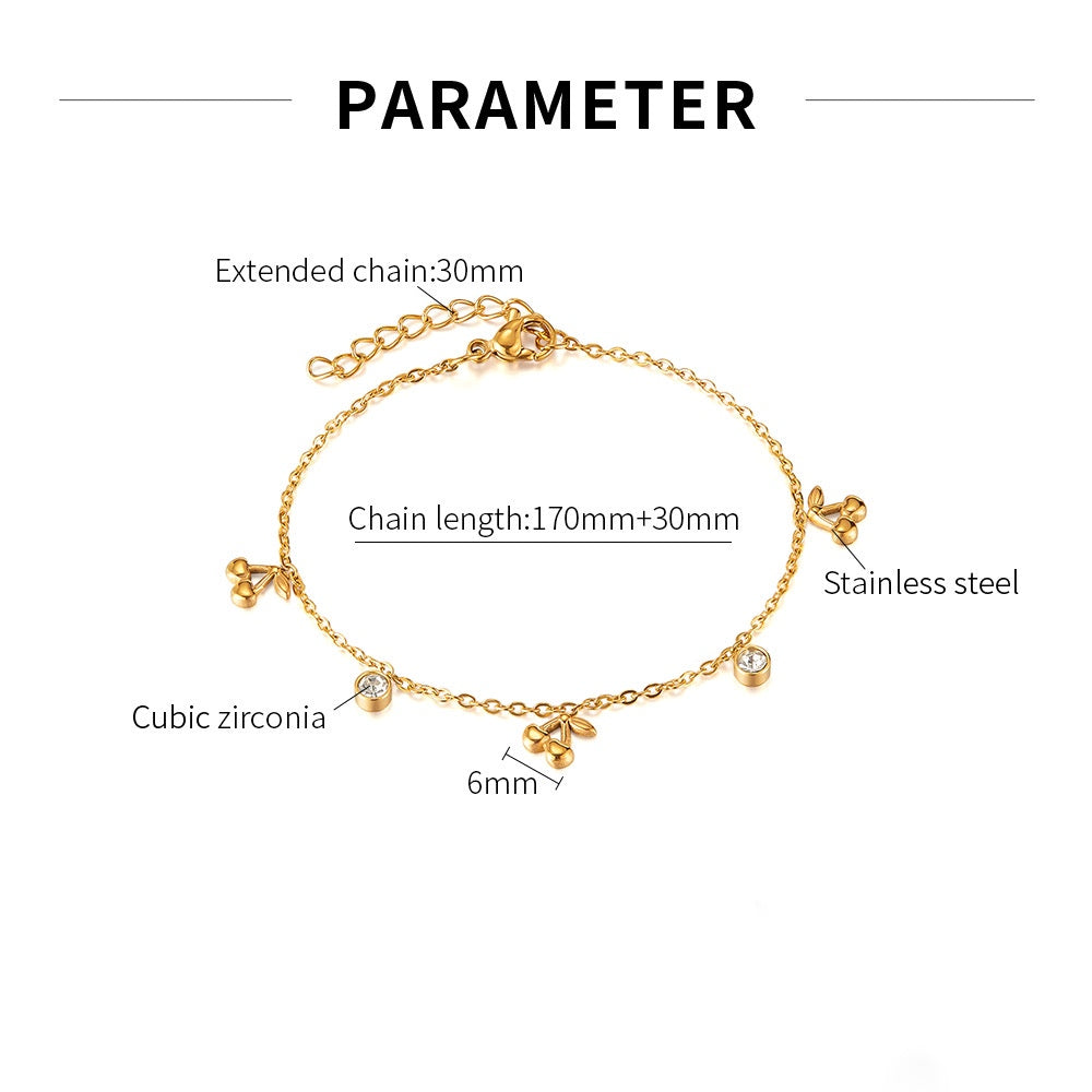 CHERRY BRACELET