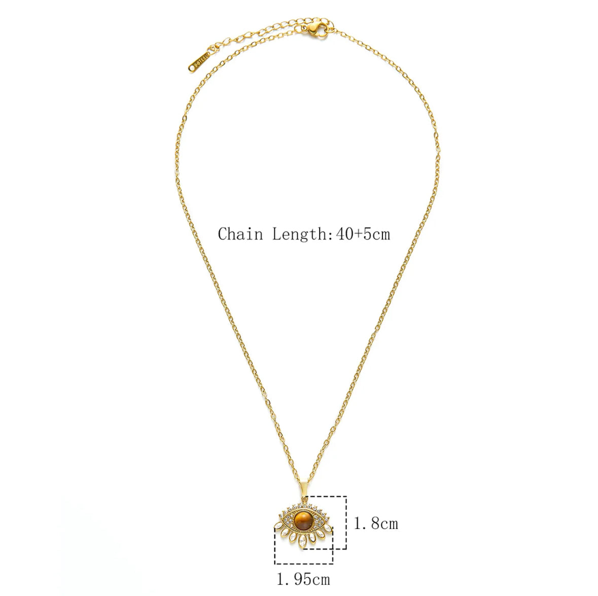 NOOR EYE NECKLACE