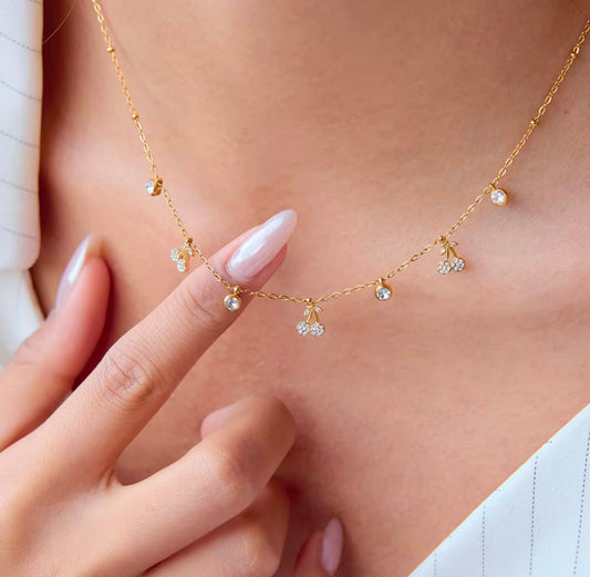 CHERRY CHARM NECKLACE