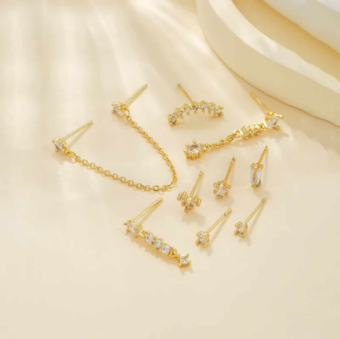STARDUST EARRINGS (Set of 9)