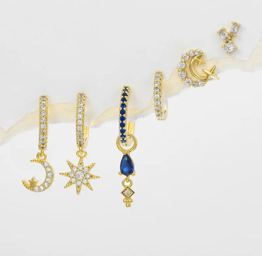 LEXI EARRINGS (set of 6)