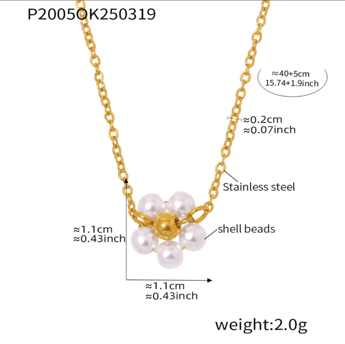 FRESH FLEUR NECKLACE