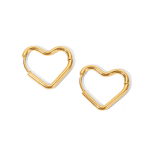 TINNIE HEART EARRINGS