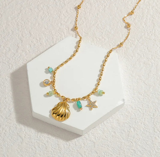 SEAMIST CHARM NECKLACE