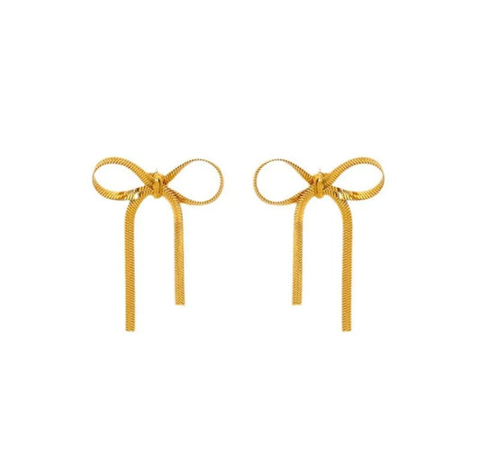 BOW EARRING