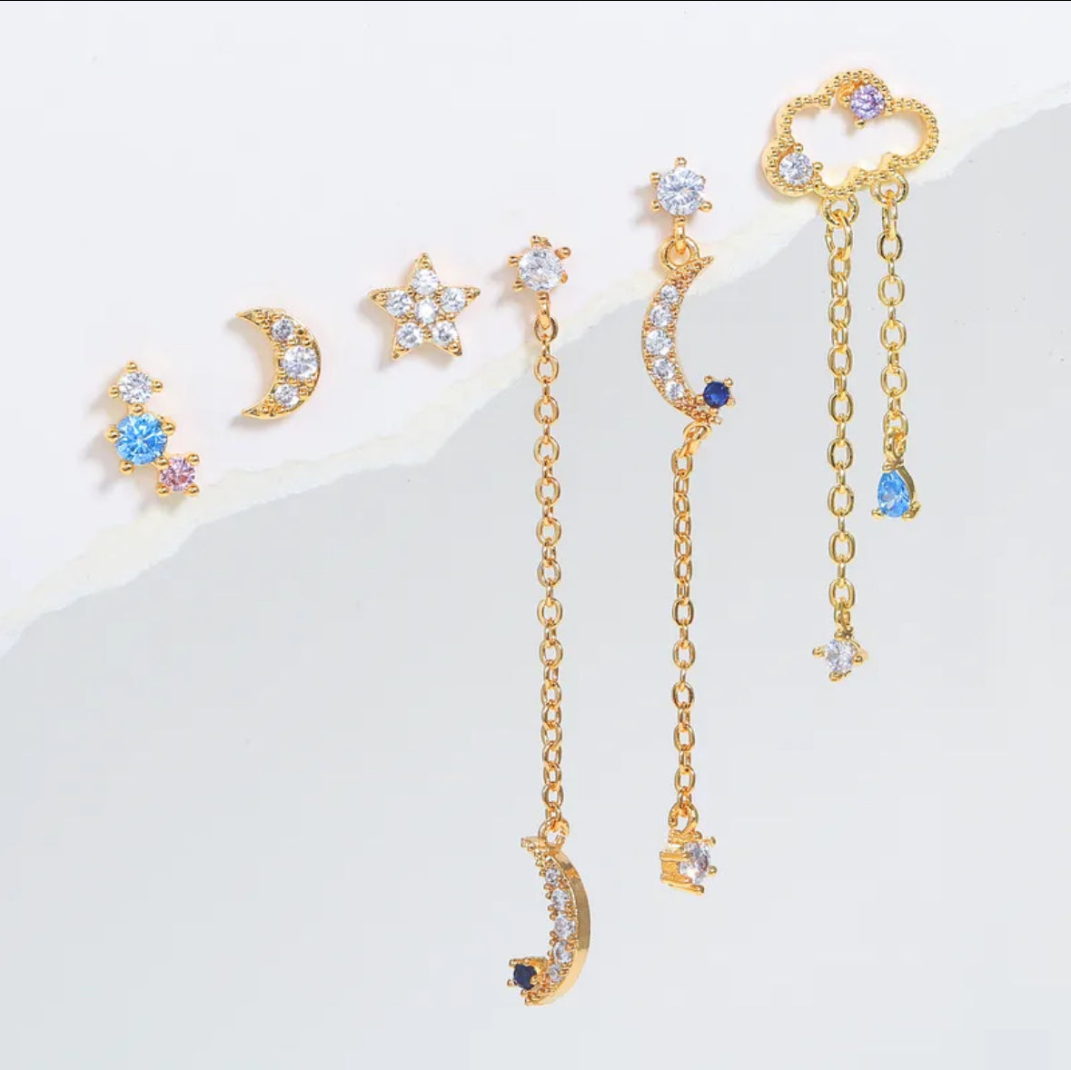 SOPHIA EARRINGS (Set of 6)