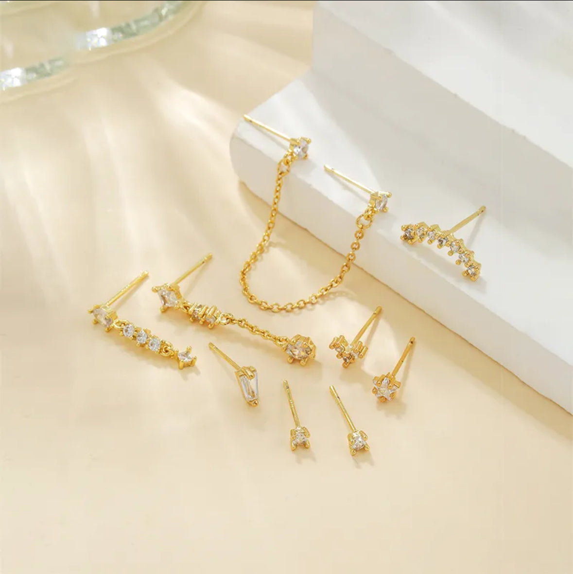 STARDUST EARRINGS (Set of 9)