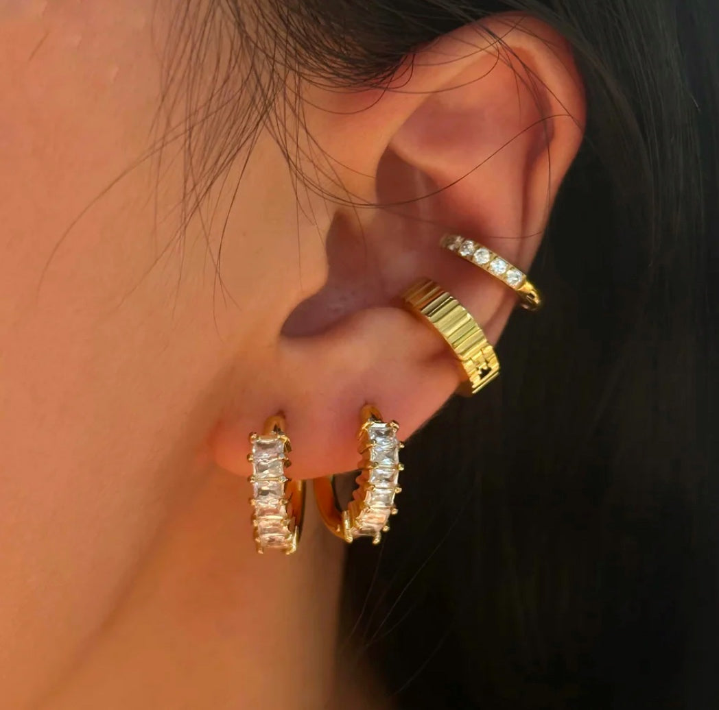 DIANA NO PIERCING EARRINGS