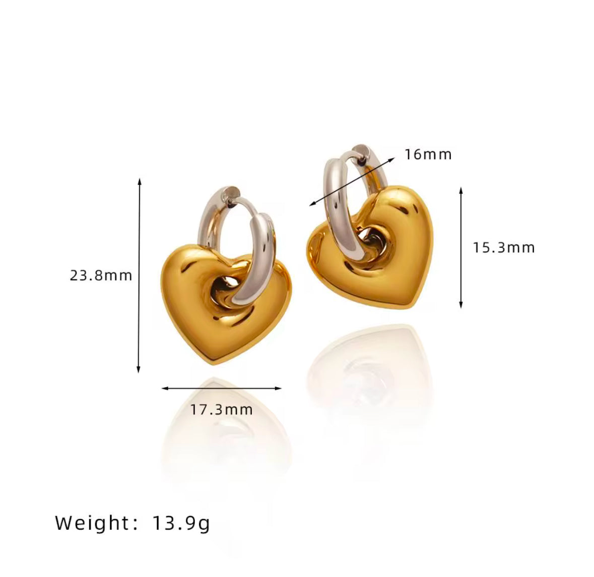 HEARTLET EARRING